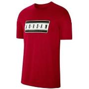 T-shirt Korte Mouw Nike Jordan Sticker Crew