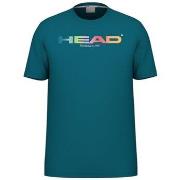 T-shirt Korte Mouw Head Rainbow