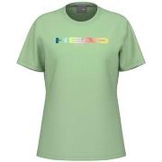 T-shirt Korte Mouw Head Rainbow