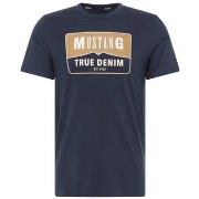 T-shirt Korte Mouw Mustang Alex C Print