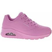 Lage Sneakers Skechers Uno Stand ON Air Pink