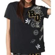 T-shirt Korte Mouw adidas Crop Tee