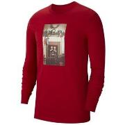 T-shirt Korte Mouw Nike M Jordan Chimney Crew