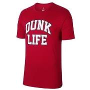 T-shirt Korte Mouw Nike Air Jordan Rise Basketball Verbiage