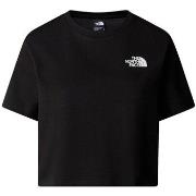 T-shirt Korte Mouw The North Face W Simple Dome Cropped