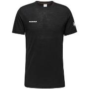 T-shirt Korte Mouw Mammut Tree Wool Fl