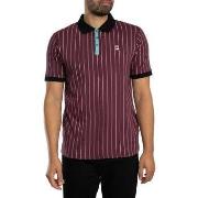 Polo Shirt Korte Mouw Fila BB1 Klassiek vintage gestreept poloshirt