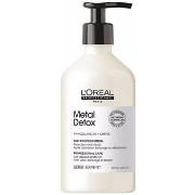 Verzorging en conditioner L'oréal Metal Detox Conditioner 500 ml