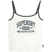 Top Superdry Débardeur Essential Branded sans manches