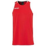 Top Kempa Débardeur Player rouge et blanc