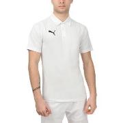 Polo Shirt Korte Mouw Puma Polo manches courtes Teamliga blanc