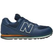Lage Sneakers New Balance Chaussures New Balance GC574KIG Noir