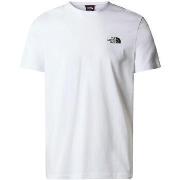 T-shirt Korte Mouw The North Face T-shirt Collage blanc