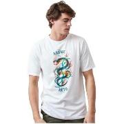 T-shirt Korte Mouw Altonadock T-shirt Slim Fit Blanc
