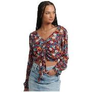 Overhemd Superdry Chemisier Vintage Tie Front