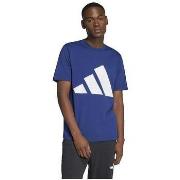 T-shirt Korte Mouw adidas T-shirt Essentials Big Logo Marine
