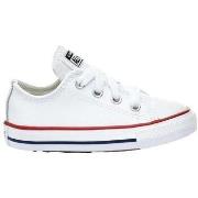 Lage Sneakers Converse Baskets Chuck Taylor All Star cuir blanc