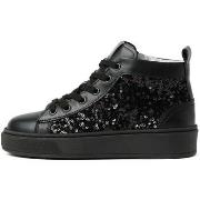 Hoge Sneakers NeroGiardini Perseo T.Paillettes Chic 22 T.Brill Antraci...