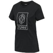 T-shirt Korte Mouw hummel T-shirt à manches courtes en coton biologiqu...