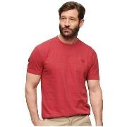 T-shirt Korte Mouw Superdry T-shirt Vintage Texture manches courtes