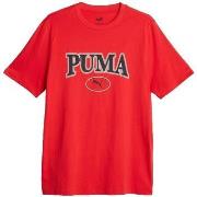 T-shirt Korte Mouw Puma T-shirt Squad Rouge