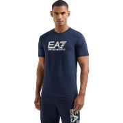 T-shirt Korte Mouw Emporio Armani EA7 T-shirt bleu