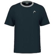 T-shirt Korte Mouw Head T-shirt Performance Bleu Marine