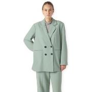Kostuum Y.a.s YAS Noos Likka Oversized Blazer - Iceberg Green