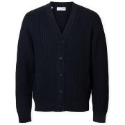 Trui Selected Tom Cardigan - Sky Captain