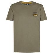 T-shirt Korte Mouw Petrol Industries -