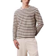 T-Shirt Lange Mouw Calvin Klein Jeans LS COMPACT RIB STRIP LV14LC207G