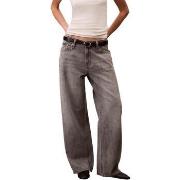 Boyfriend Jeans Calvin Klein Jeans LOW RISE BAGGY GREY LV047C722G