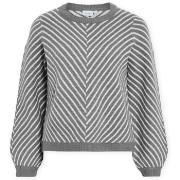 Trui Vila Khaia Knit - Medium Grey Melange