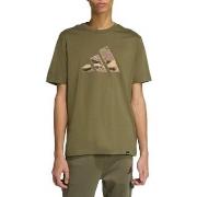 T-shirt Korte Mouw adidas M CAMO LOGO T