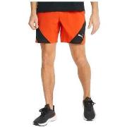 Korte Broek Puma Short Vent Woven 7 Orange