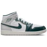 Lage Sneakers Nike Jordan 1 Mid SE Oxidized Green