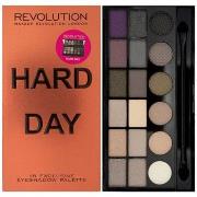 Oogschaduw paletten Makeup Revolution Hard Day Oogschaduwpalette Limit...