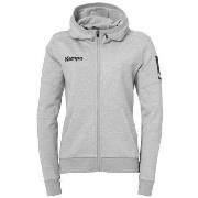 Trainingsjack Kempa Veste Status à capuche gris pour femme
