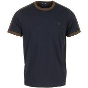 T-shirt Korte Mouw Fred Perry Contrast Tape Ringer