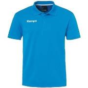 Polo Shirt Korte Mouw Kempa Polo Poly bleu manches courtes
