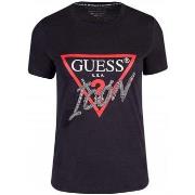 T-shirt Korte Mouw Guess W3BI42I3Z14JBLK
