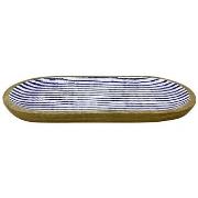 Schaaltjes en manden Signes Grimalt Gestreept Dienblad L