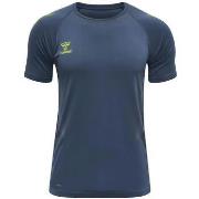 T-shirt Korte Mouw hummel T-shirt Led Pro Bleu