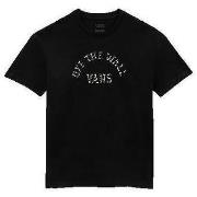 T-shirt Korte Mouw Vans T-Shirt Femme Noir Taille Plus