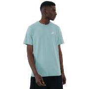T-shirt Korte Mouw Nike T-shirt Sportswear Club bleu