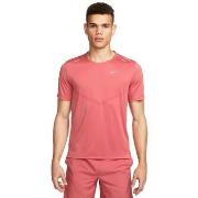 T-shirt Korte Mouw Nike T-shirt Rise 365 Rouge