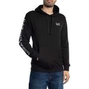 Sweater Emporio Armani EA7 Chest Logo Pullover Hoodie