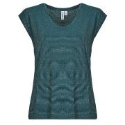 T-shirt Korte Mouw Pieces PCBILLO TEE LUREX STRIPES