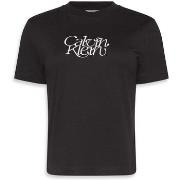 T-shirt Korte Mouw Ck Jeans Ss Fitted Script Cal
