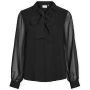 Blouse Vila Top Daliana Kika - Black Beauty